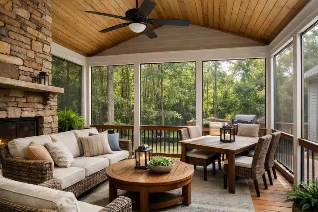 9 Screened Porch Addition Ideas That Last
