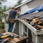 Storm Damage Home Exterior Repair After Storms