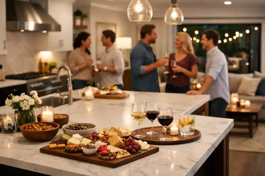 Best Kitchen Layouts for Entertaining at Home