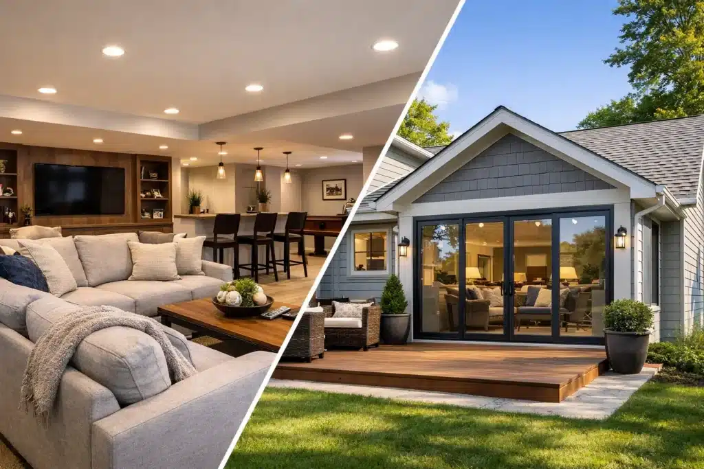 Finished Basement Versus Addition: Which Fits You?