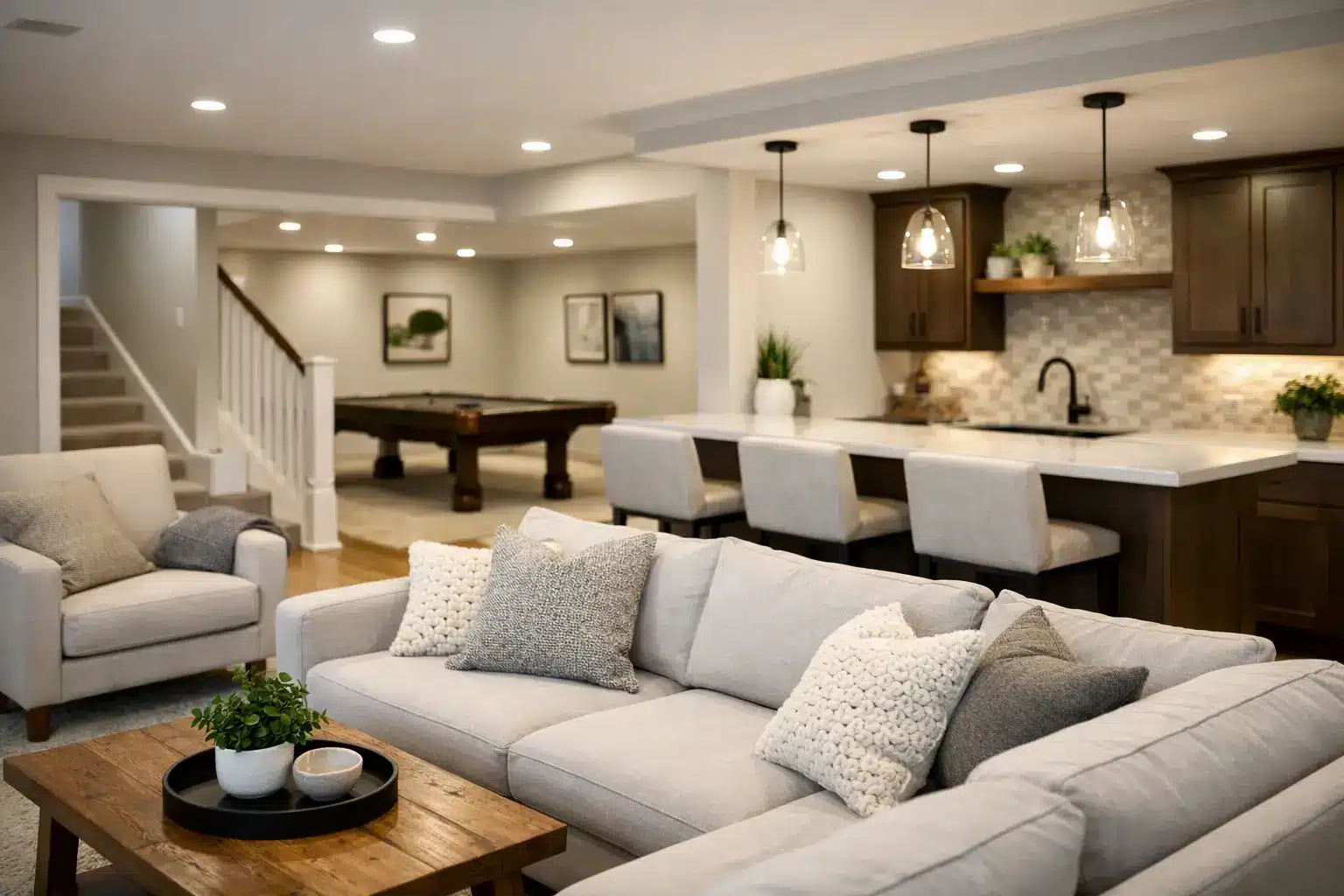McLean Basement Transformation That Fits Your Home